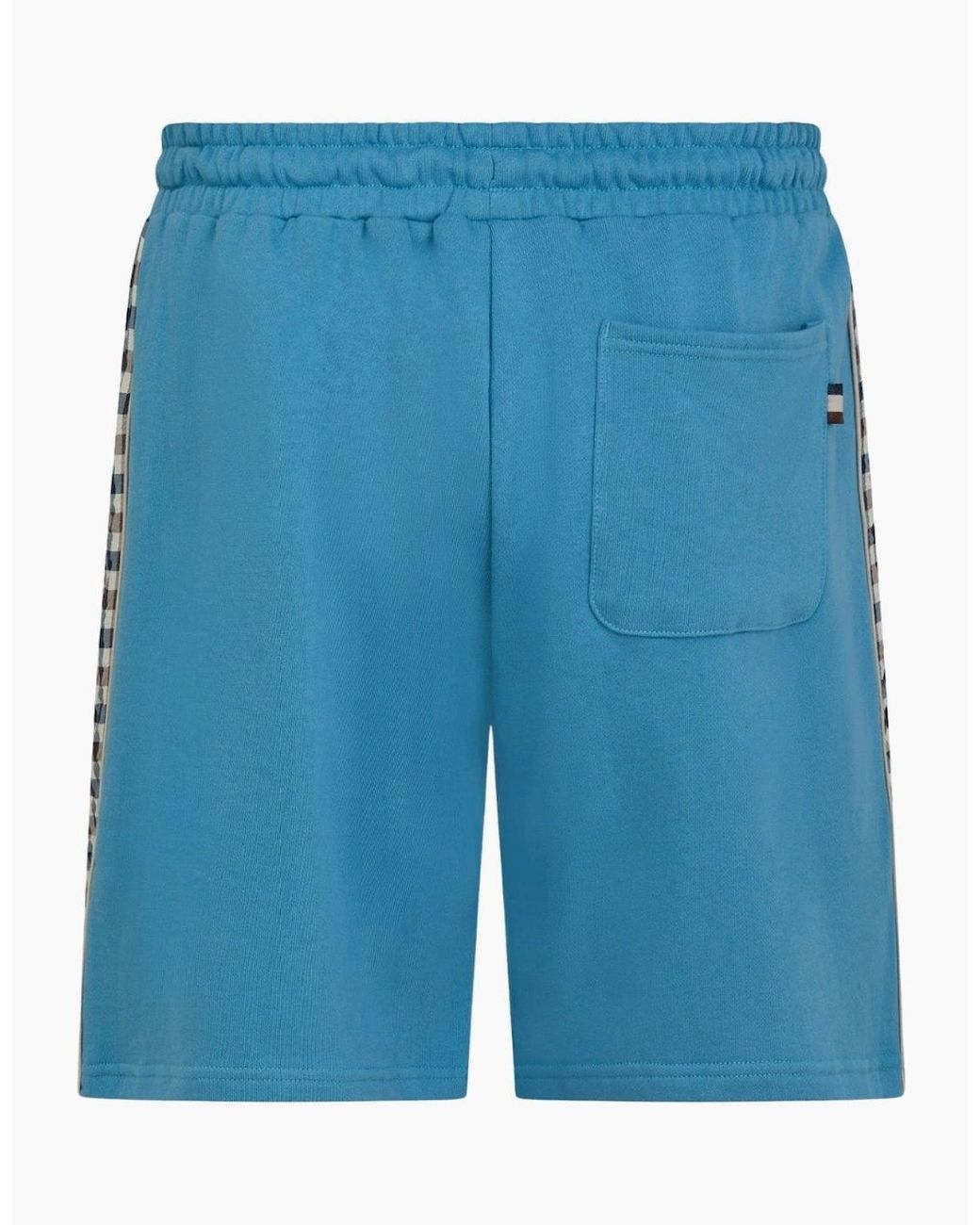 Aquascutum Blue Active Lamina Insert Avio Shorts for men