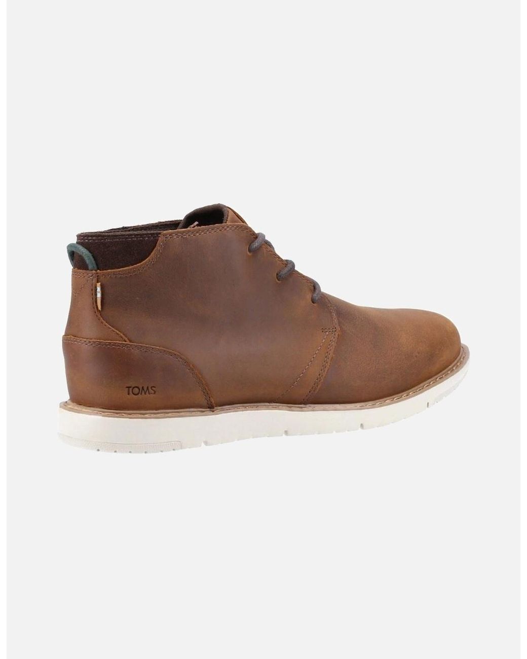 TOMS Brown Navi Water Resistant Chukka Boots for men