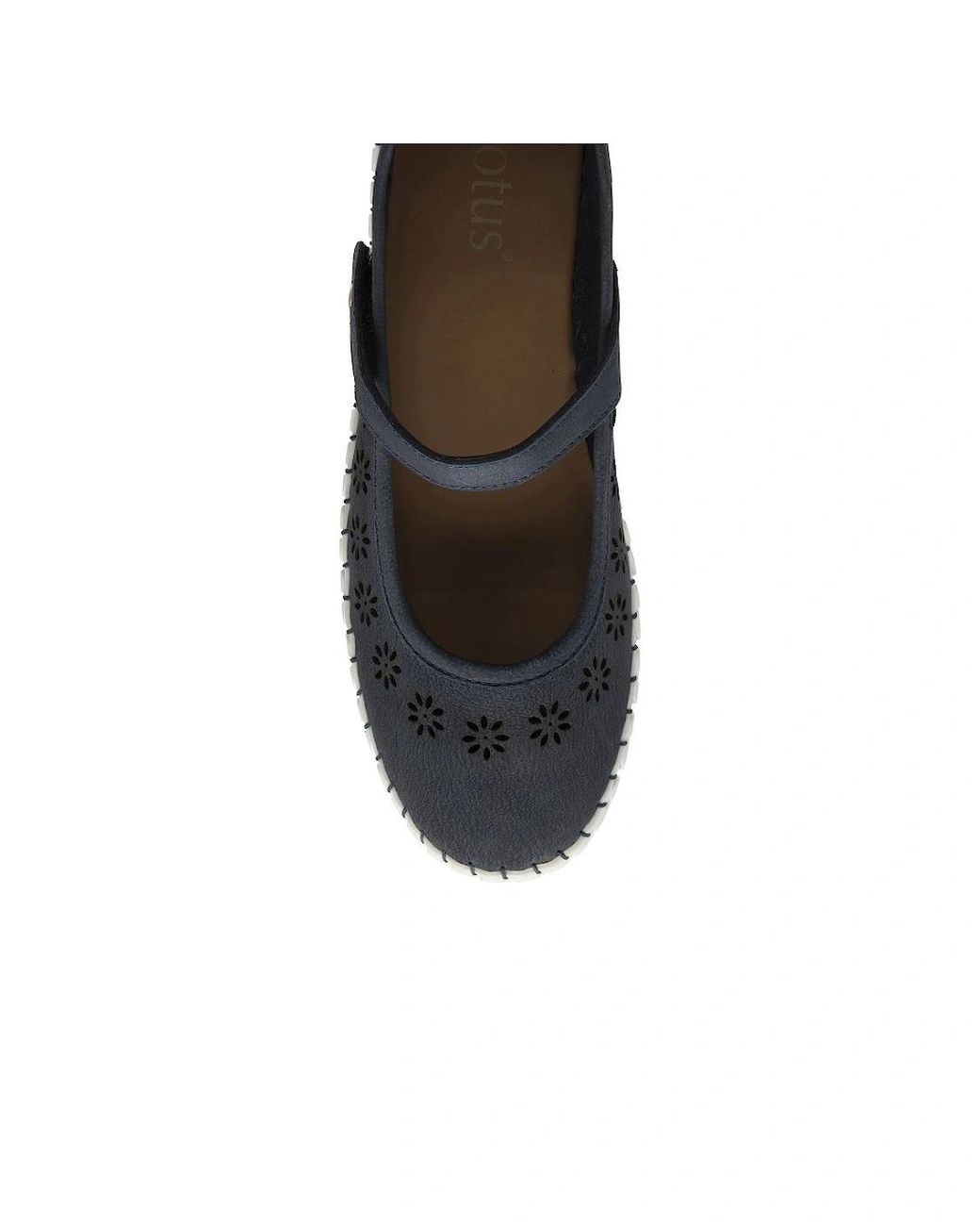 Lotus Blue Aurelia Mary Jane Pumps