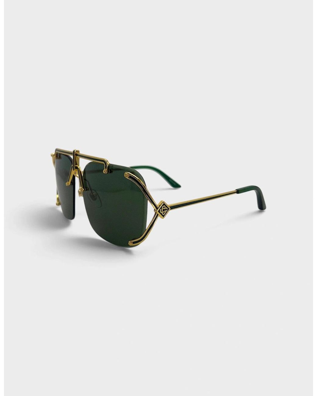 Casablanca Green Stainless Steel Aviator for men