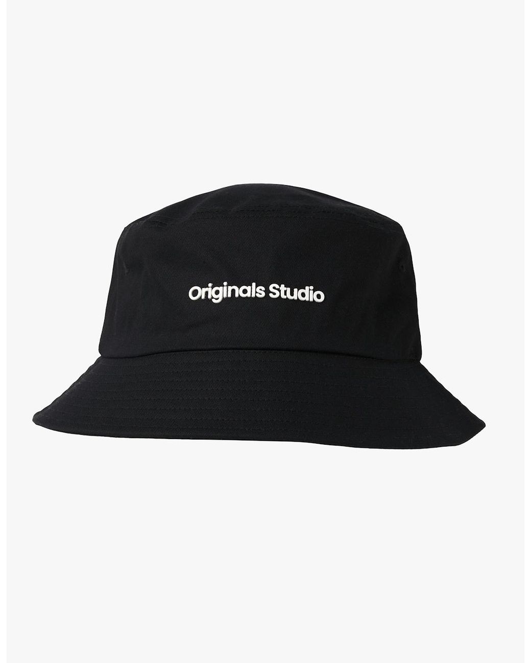 Jack & Jones Black Vesterbro Bucket Hat for men