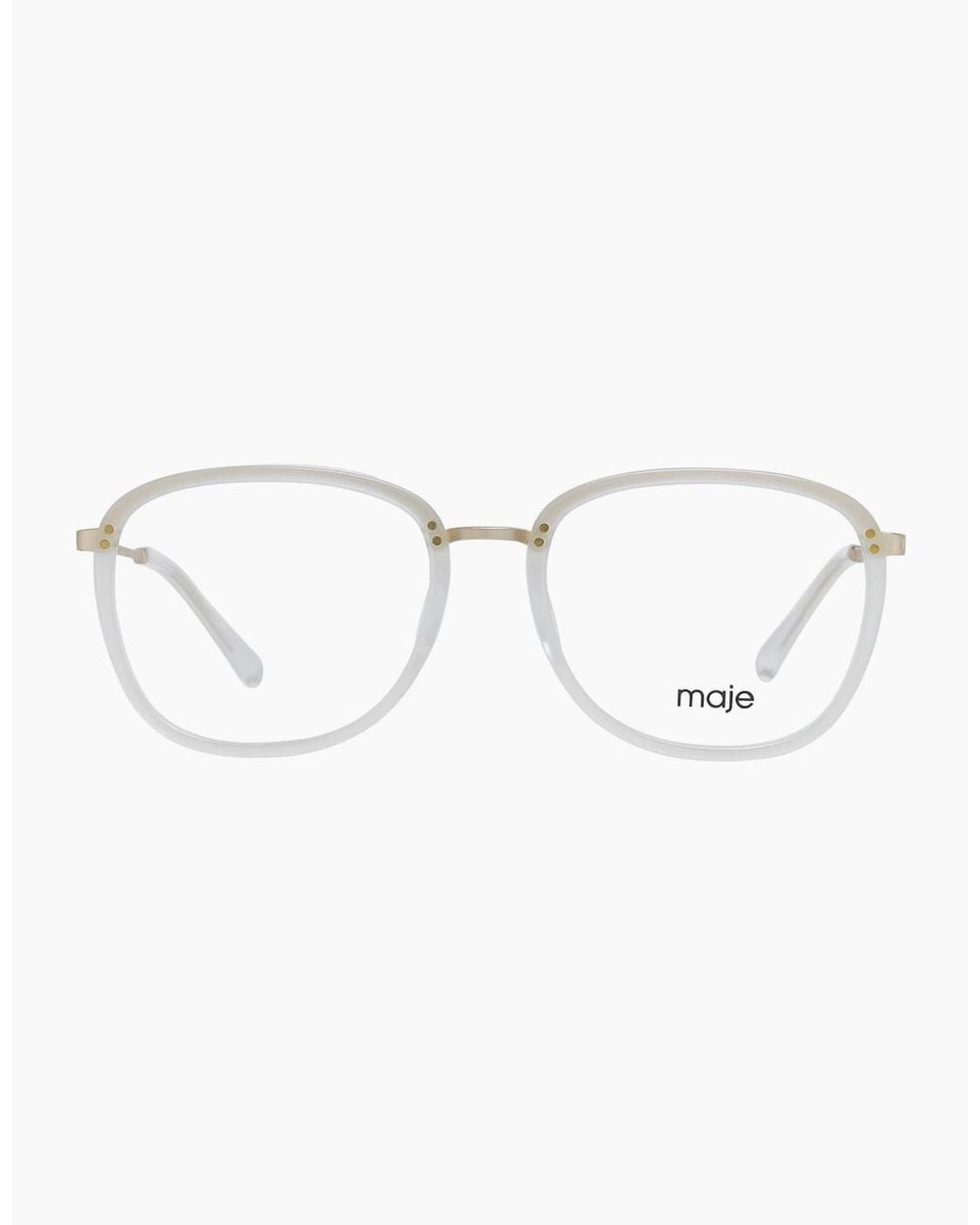 Maje White Optical Frame Mj1012 640 52
