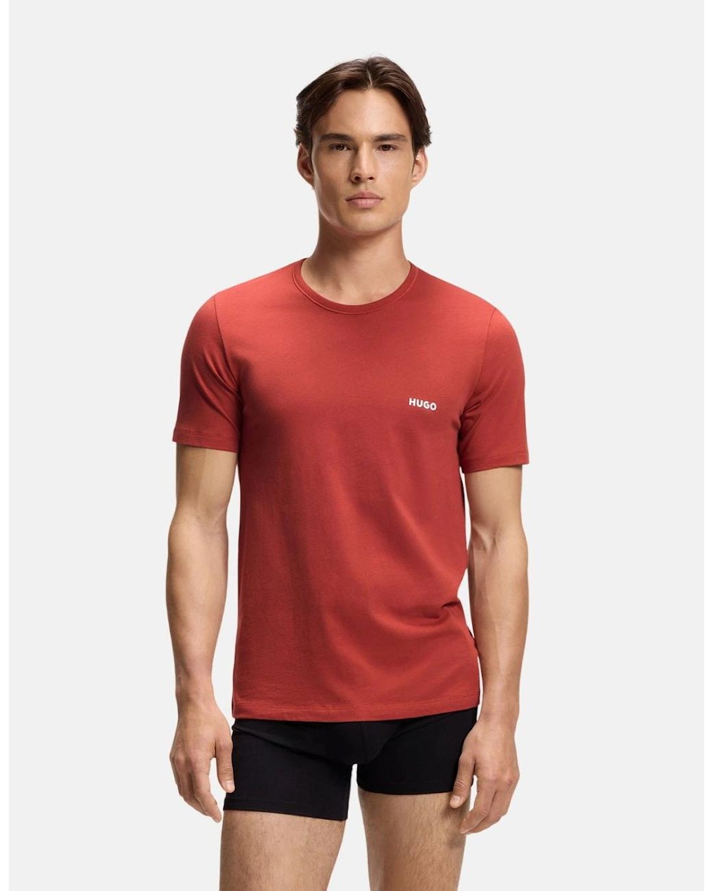 Boss Red Hugo 3-Pack Cotton T-Shirts for men