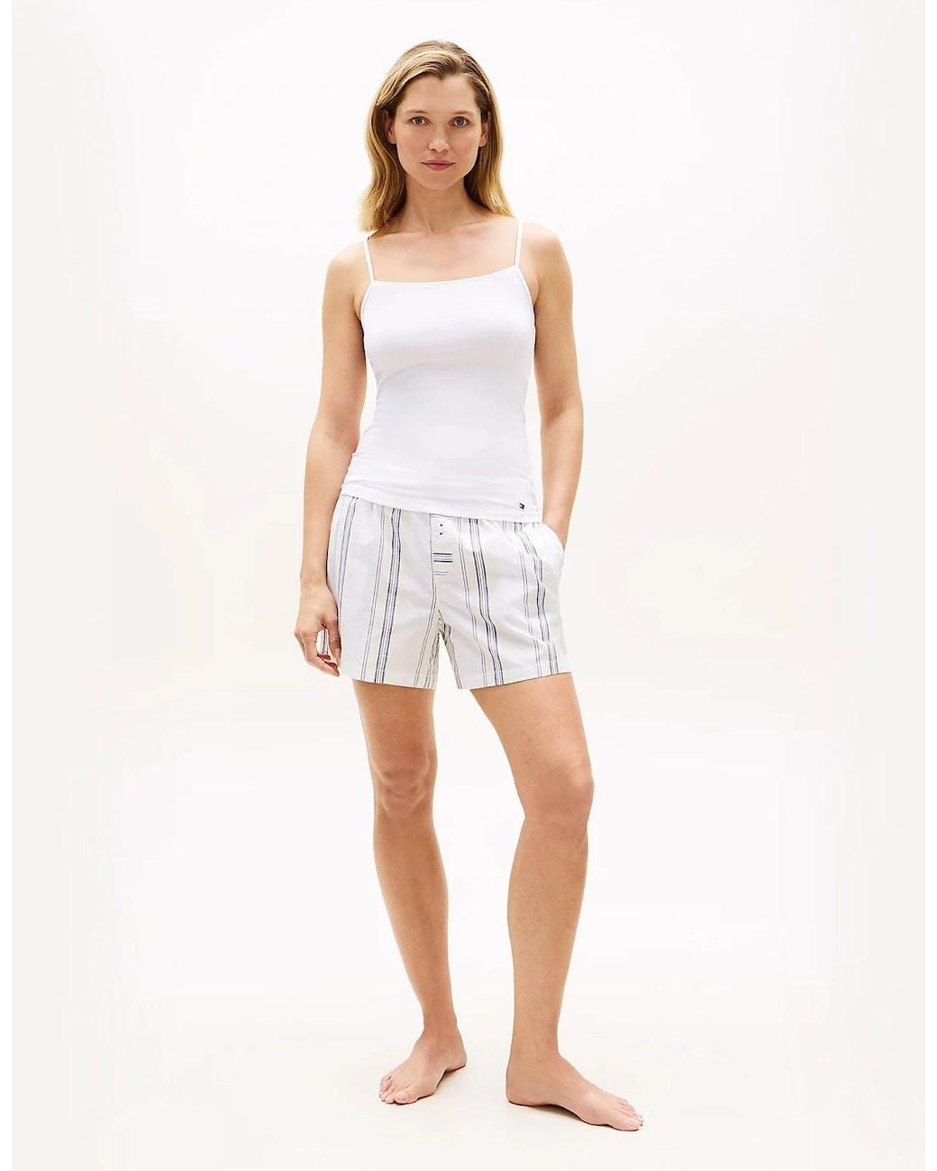 Tommy Hilfiger Black Cami Tank Top Multicoloured