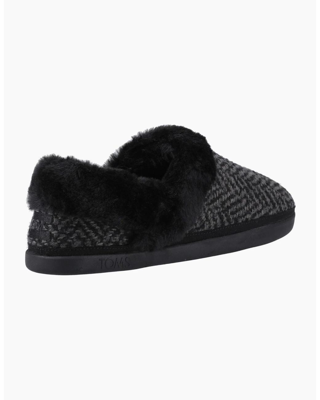 TOMS Black Oslo Slippers