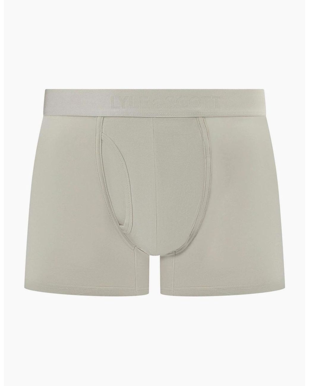 Lyle & Scott Blue Sutherland 3 Pack Plain Design Boxer Brief for men