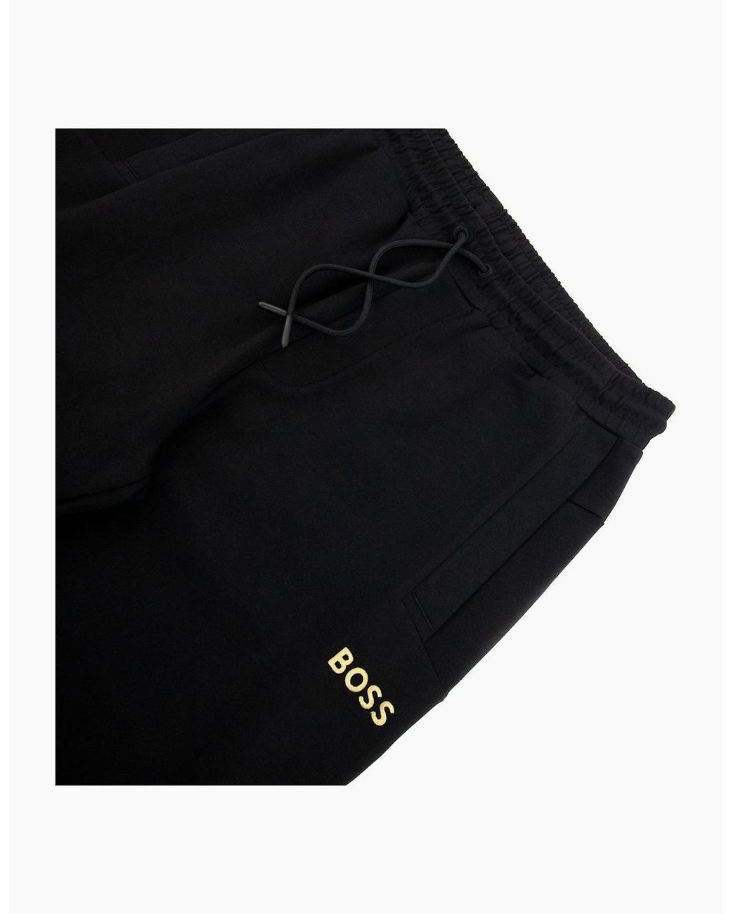 Boss Black Hadiko 1 Metallic Logo Bottoms 001 for men