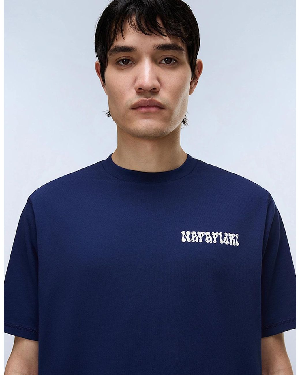 Napapijri Blue Sol T-Shirt for men
