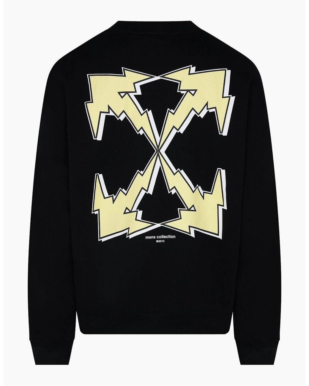 Off-White c/o Virgil Abloh Black Off Bolt Arrow Swt for men