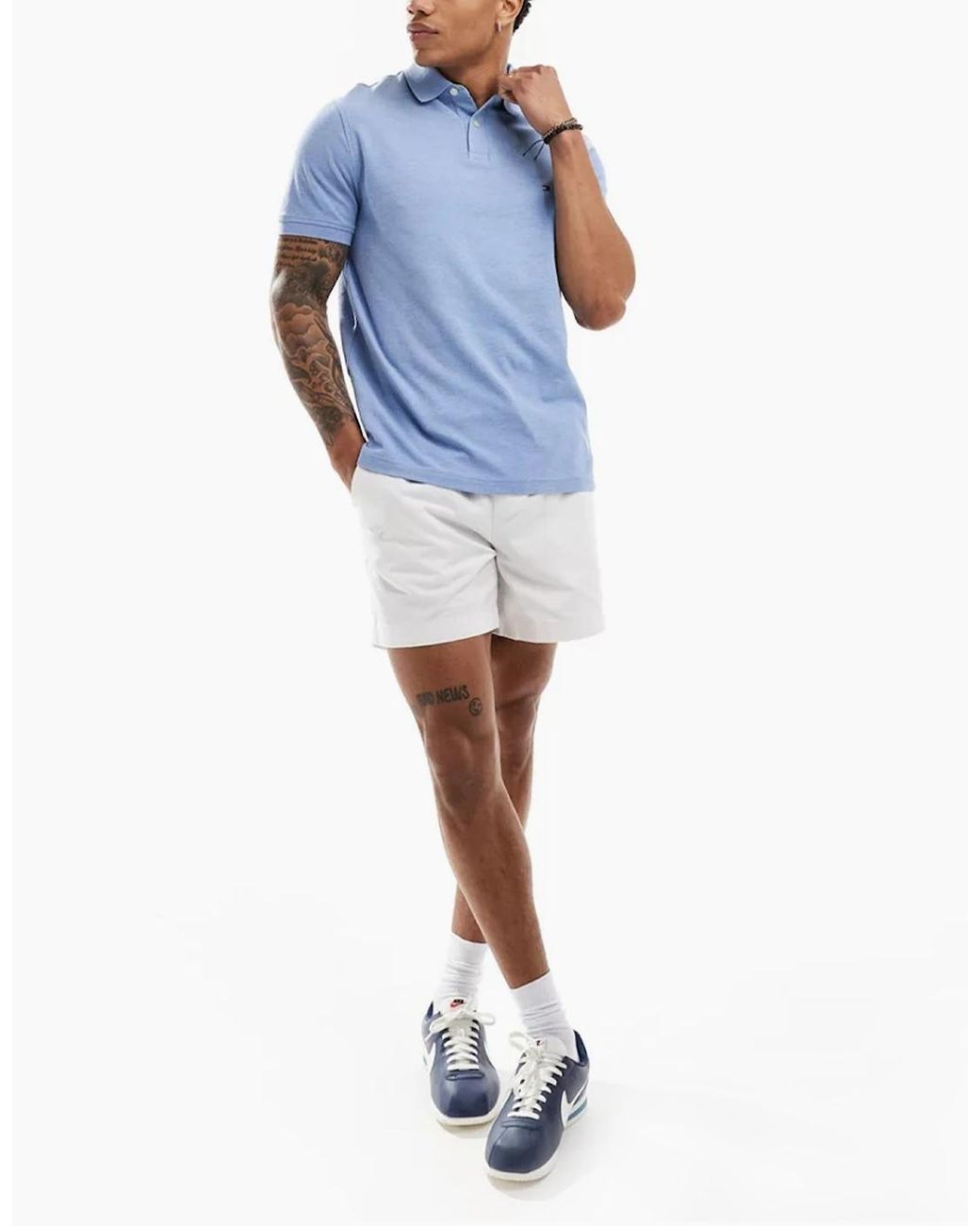 Tommy Hilfiger Blue Polo Shirts Golf Top