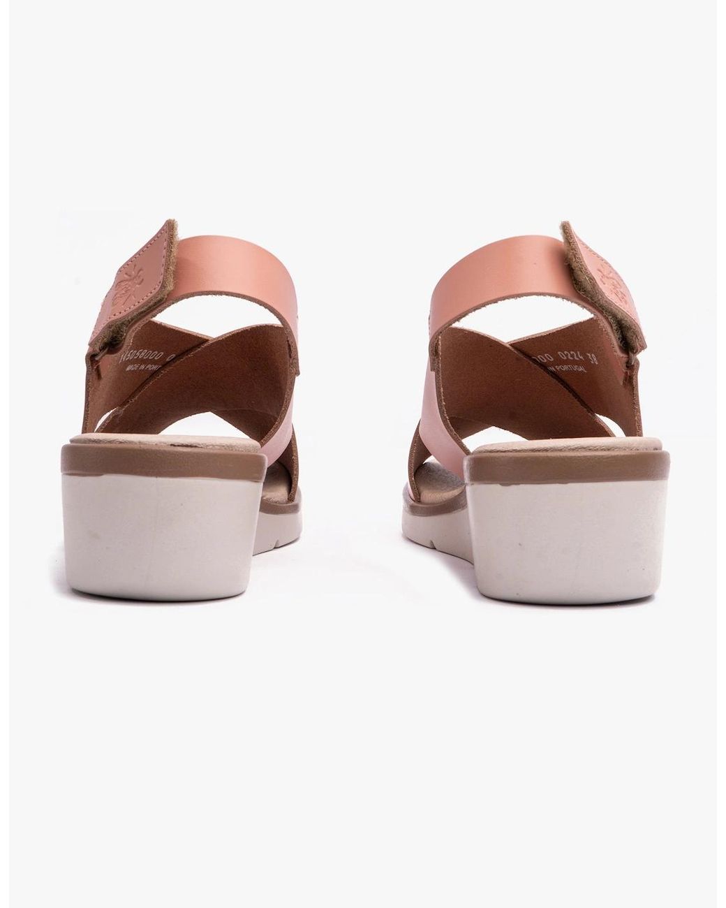 Fly London Pink Nabi058Fly Sandals Nude