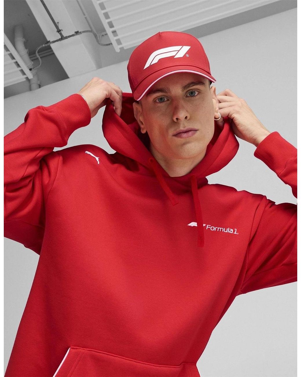 PUMA Red F1 Bb Cap for men