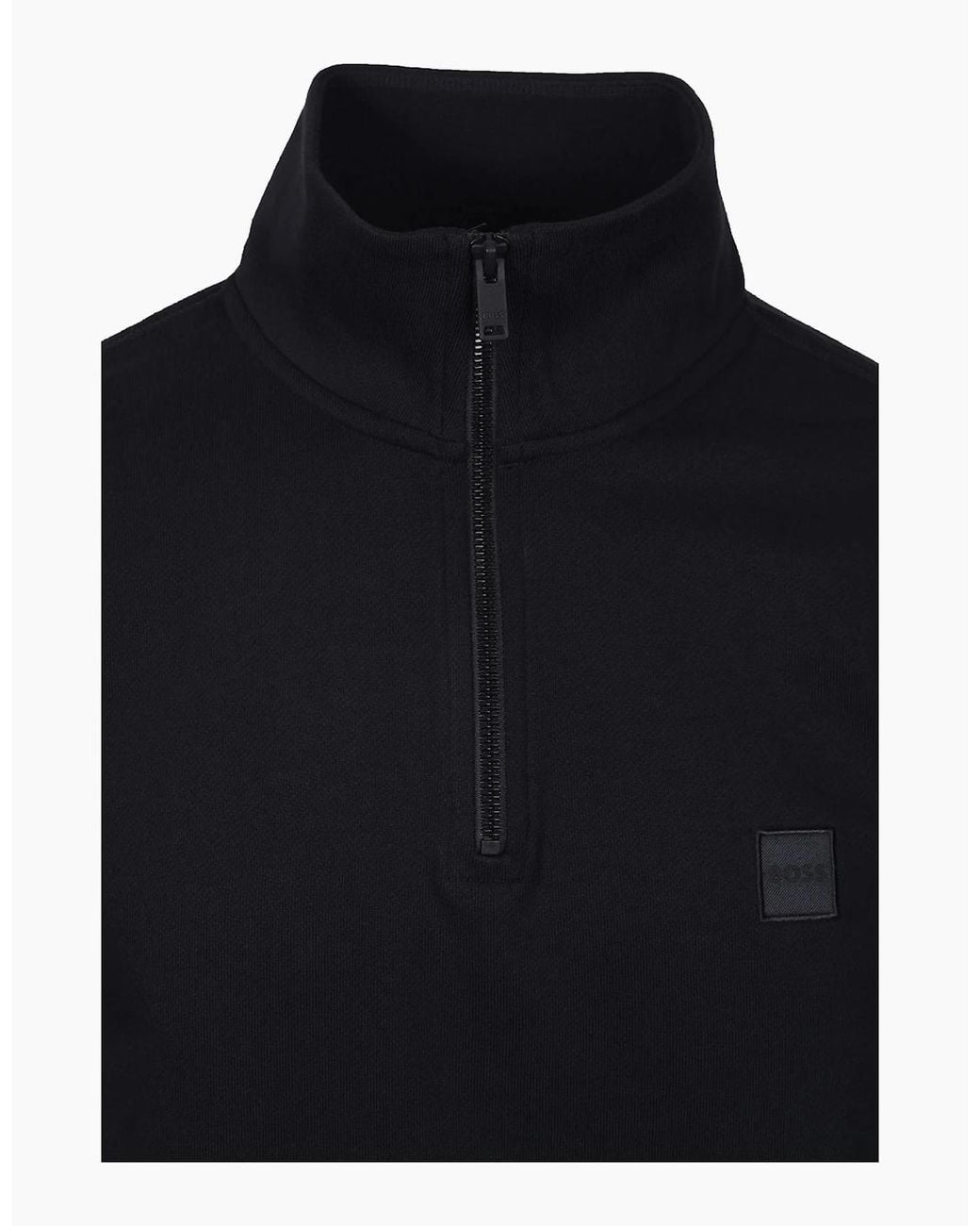 Boss Blue Boss Zetrust Half Zip Sweatshirt for men