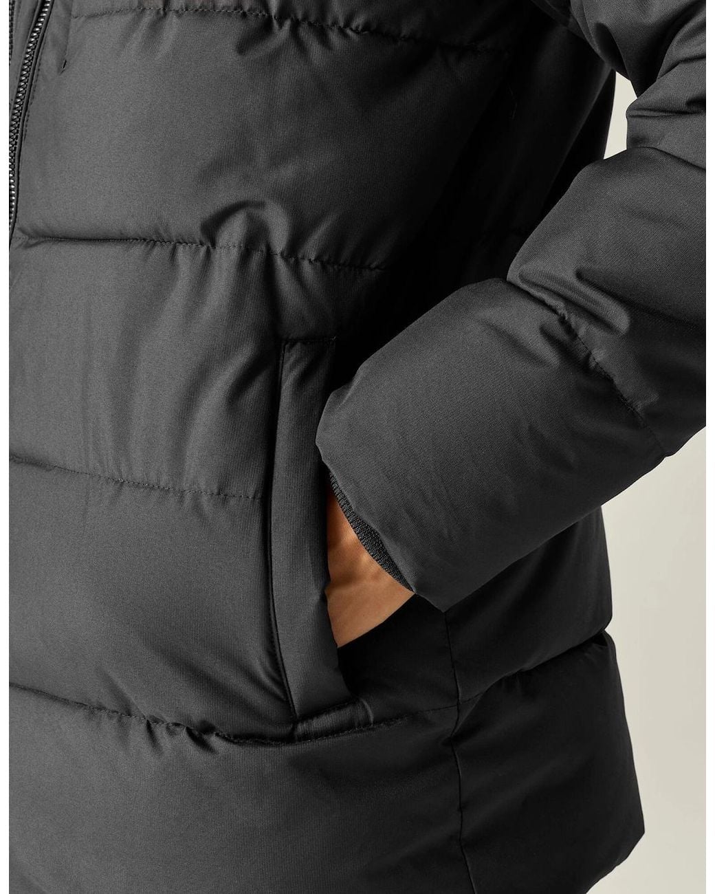 Regatta Black Layska Padded Jacket for men
