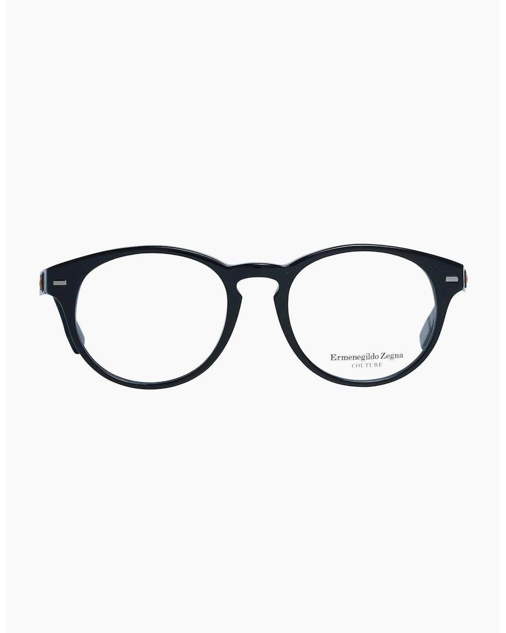 Zegna Black Optical Frame Zc5008 49 001 for men
