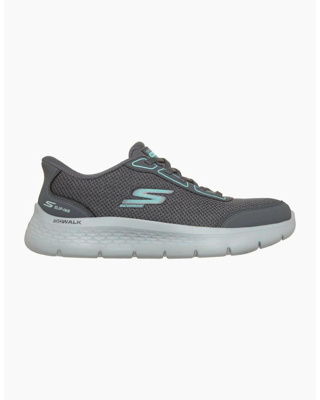 Skechers Go Walk Gray Go Walk Flex Mabel Trainers