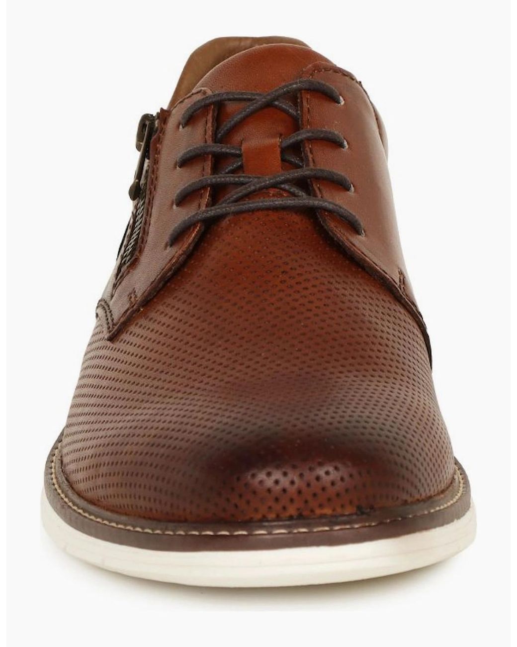 Rieker Brown Barton Shoes for men