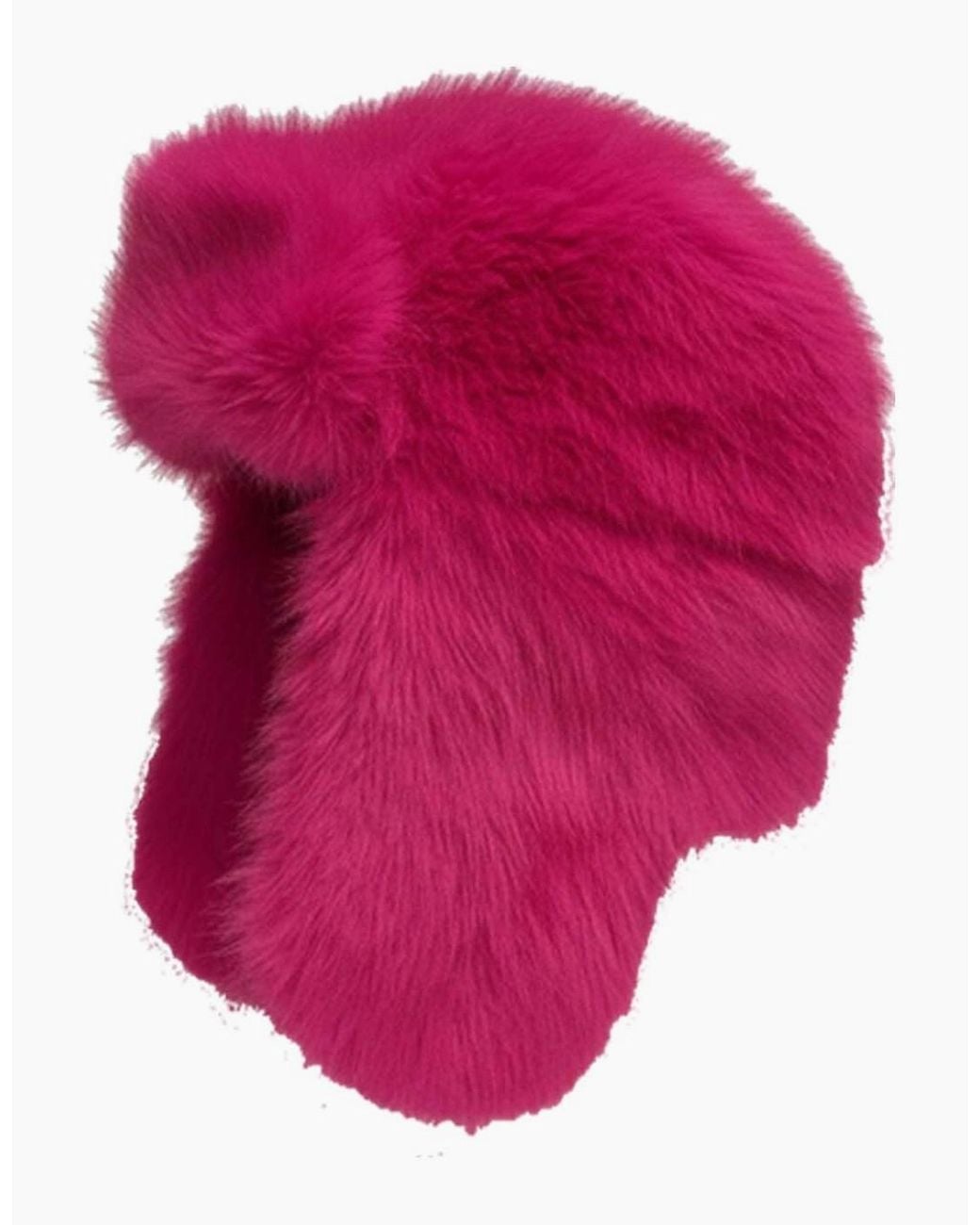 Nooki Design Pink Billie Faux Fur Trapper Hat