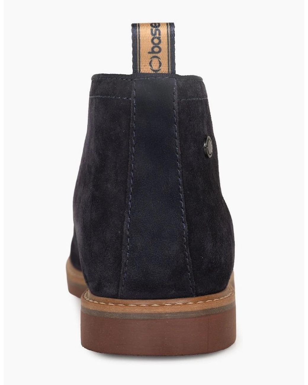 Base London Blue Carlton Chukka Boots for men