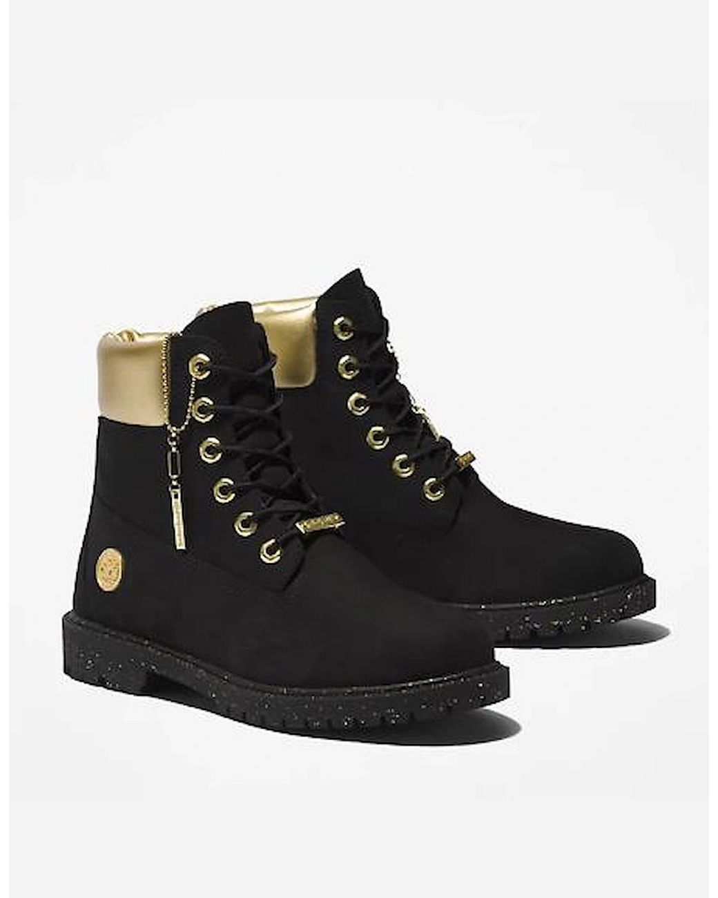 Timberland Black Premium 6 Inch Boot