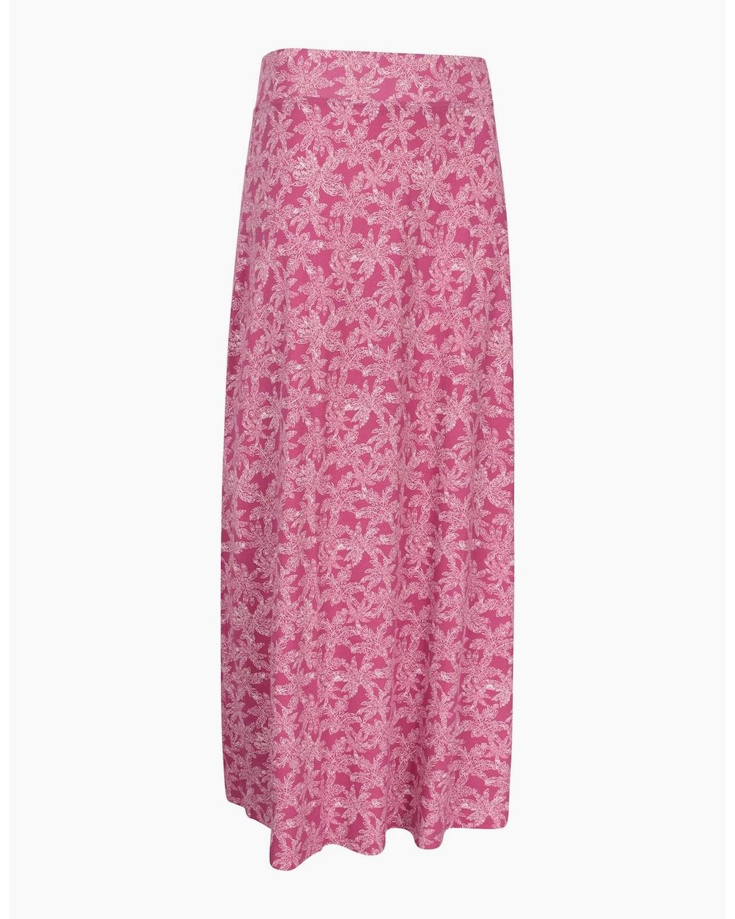 Mountain Warehouse Pink Ladies Shore Jersey Maxi Skirt