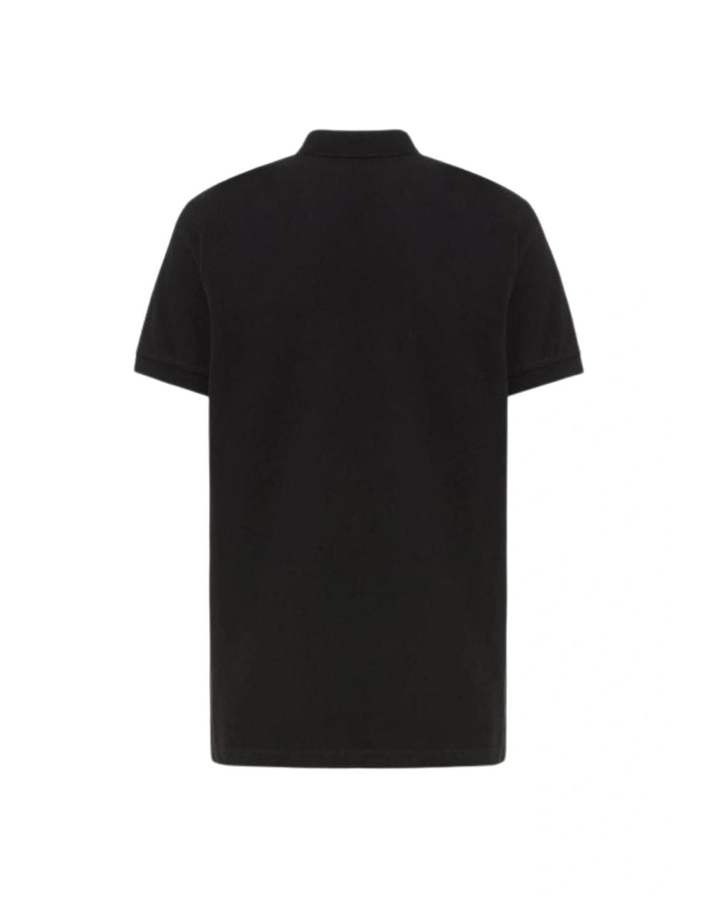 DIESEL Black T-Harry Zip Closure Polo Shirt for men