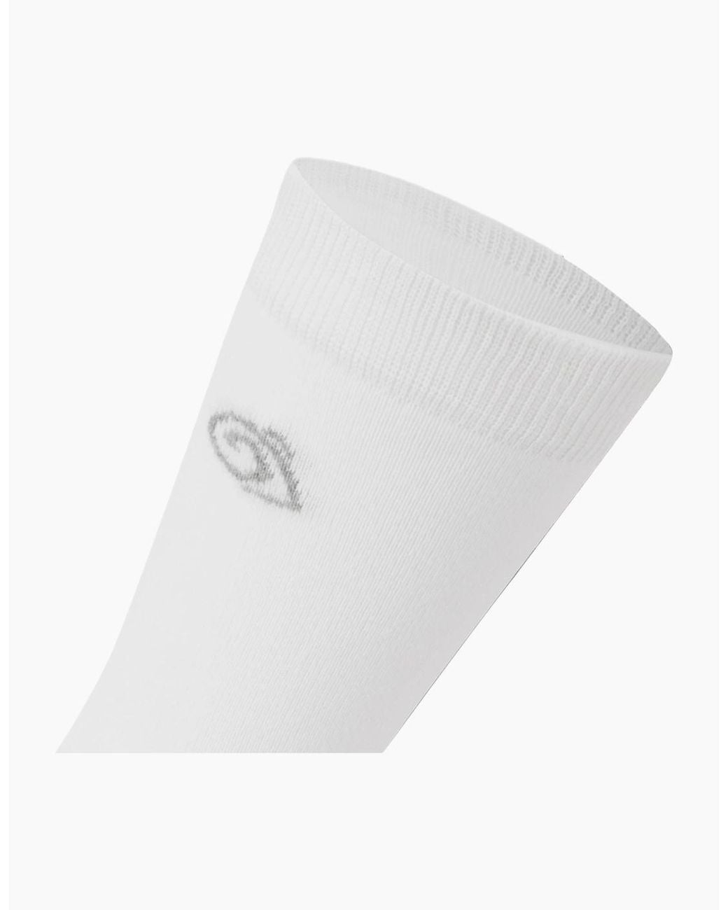 Craghoppers White Adult Insect Repellent Socks (Pack Of 2)