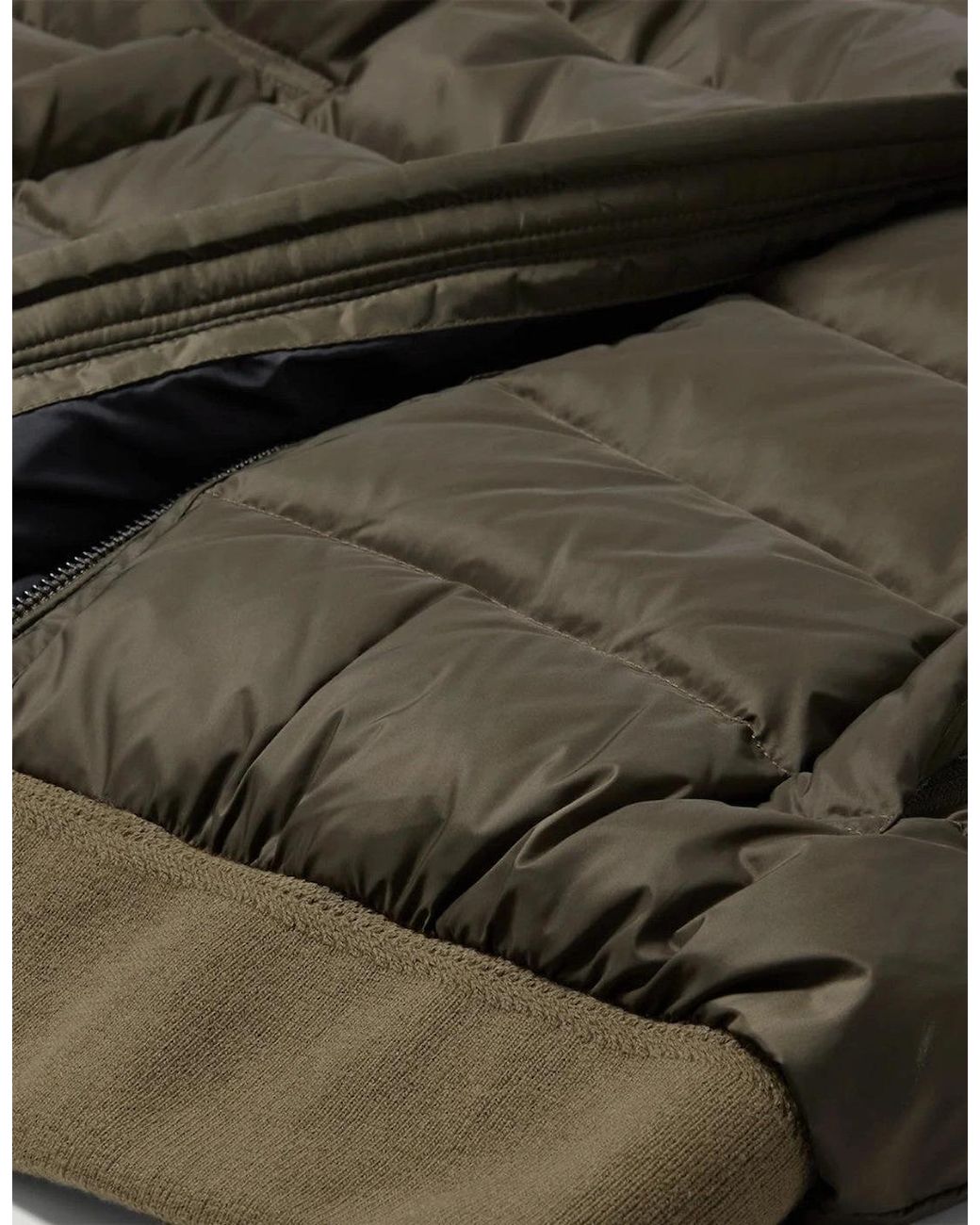 Belstaff Green Compound Gilet Khaki for men