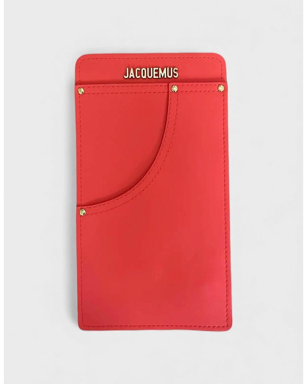 Jacquemus Red La Poche