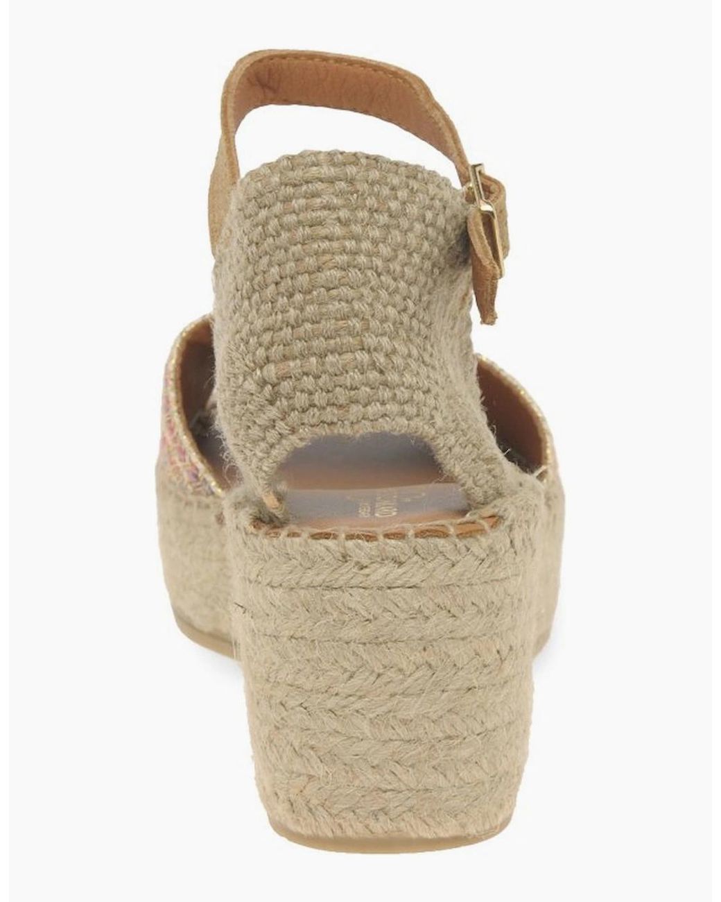 Toni Pons Metallic Ivet Espadrille Wedge Sandals