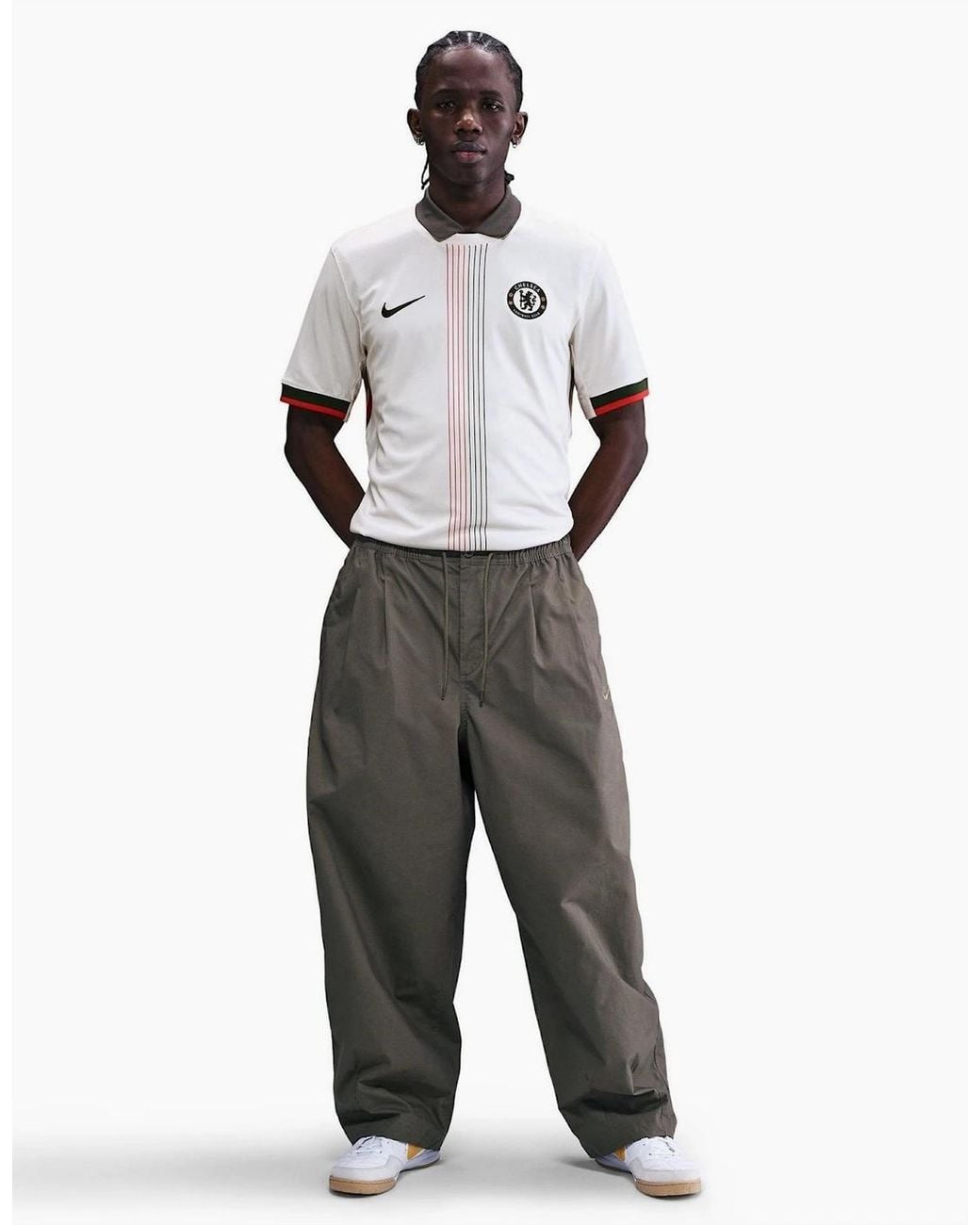 Nike White Chelsea Away Shirt 2025 2026 Adults for men