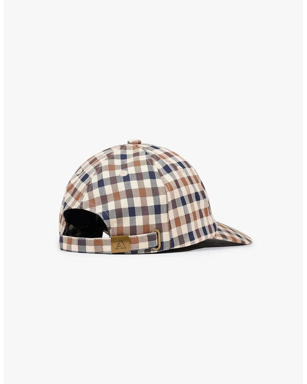 Aquascutum White Iconic Baseball Cap for men