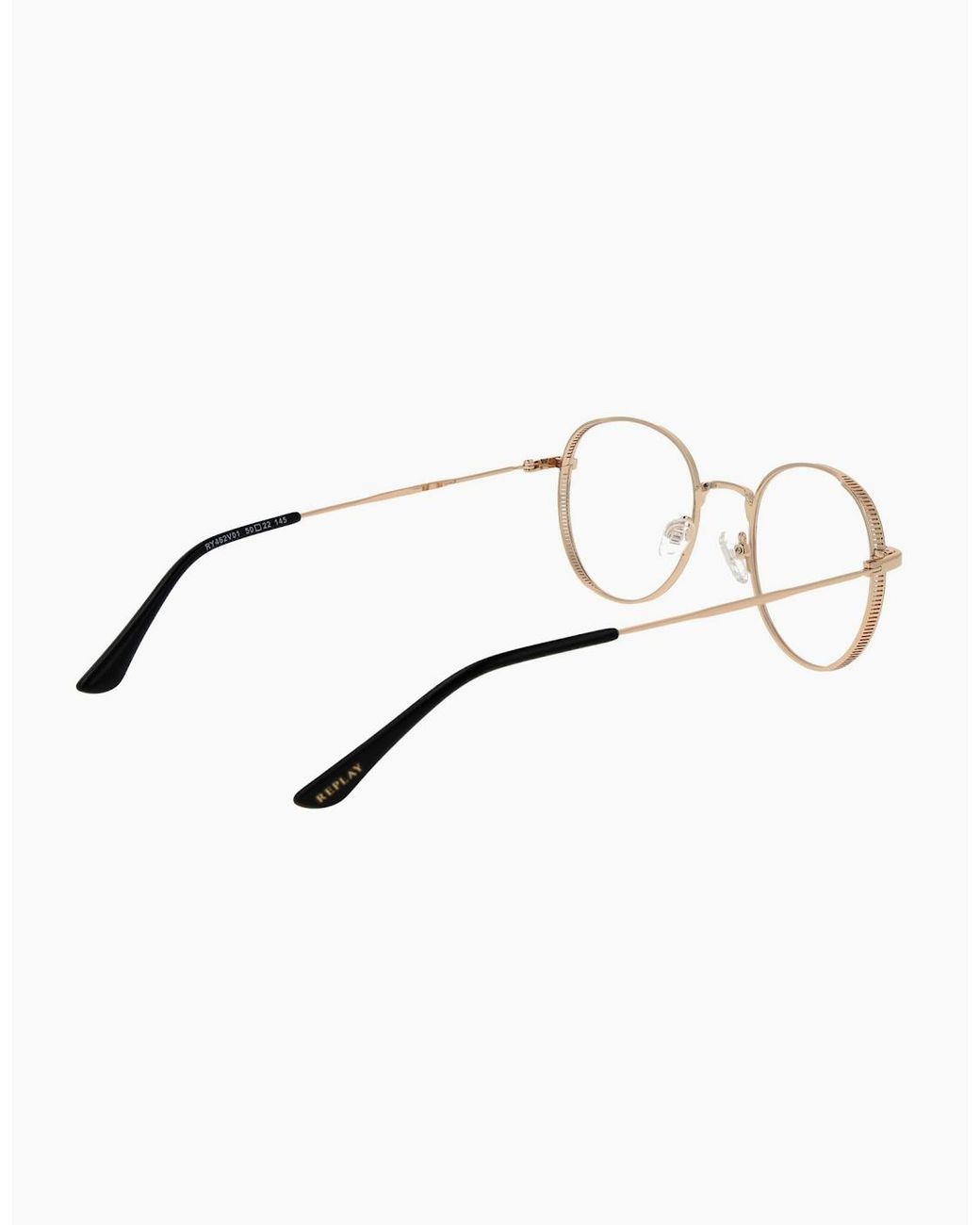 Replay Black Optical Frame Ry462V 01 50 for men