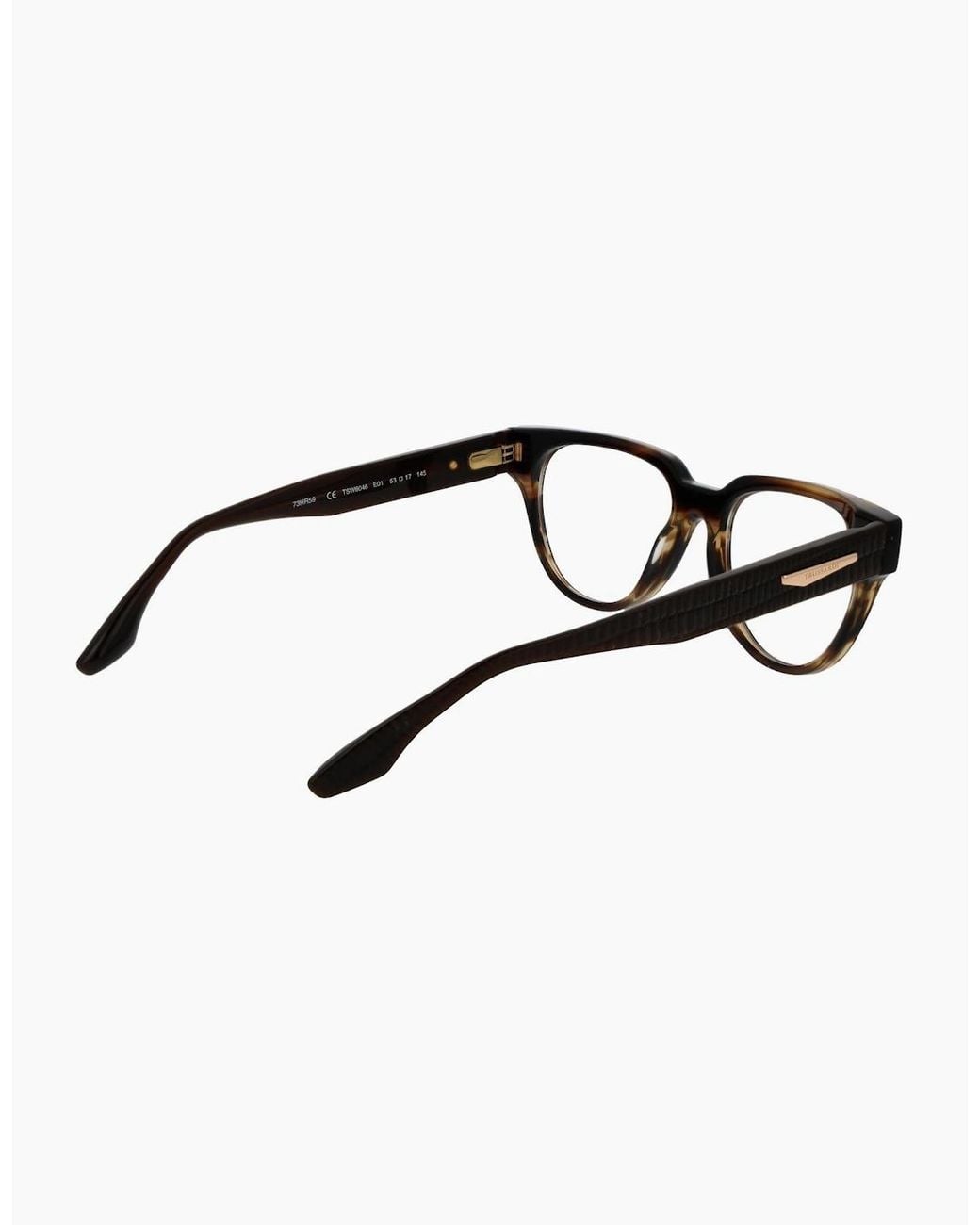 Trussardi Black Optical Frame Tsw6046 E01 53
