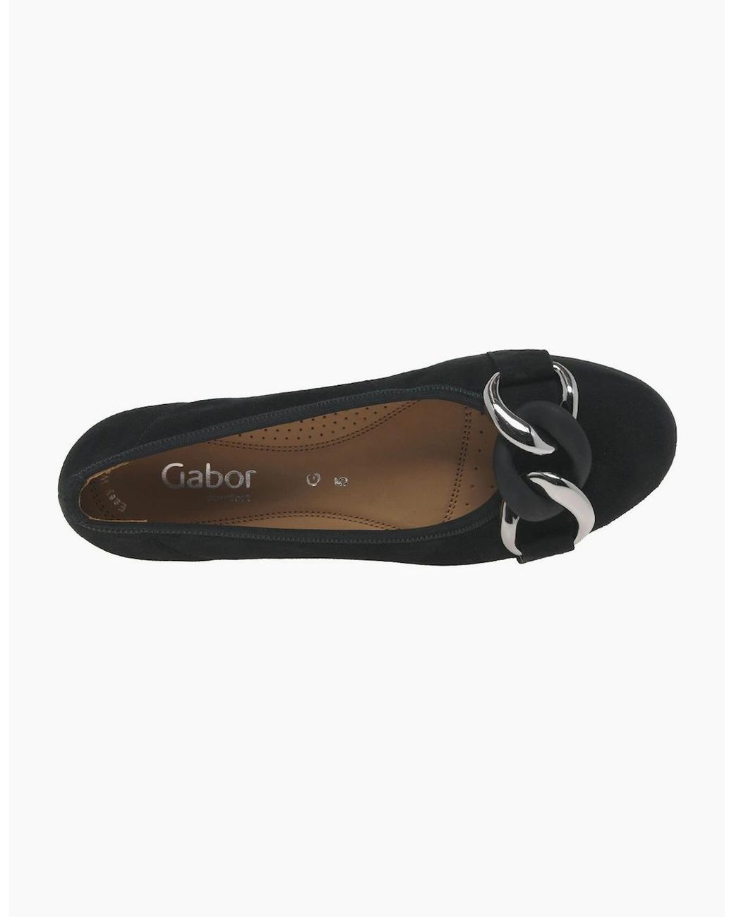 Gabor Black Sabia Shoes