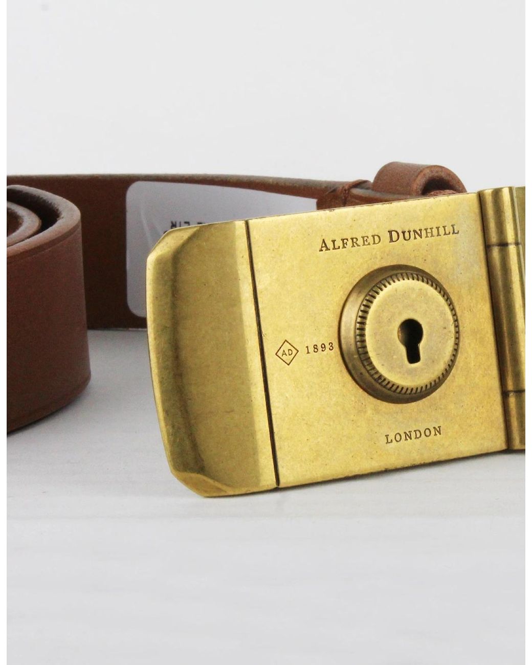 Dunhill Brown Belt for men