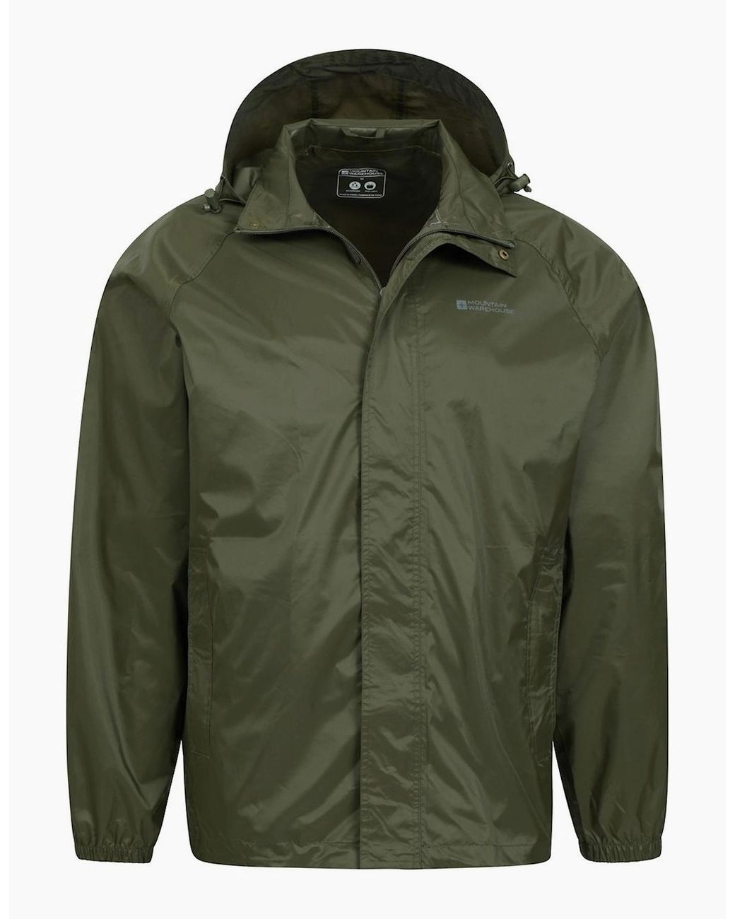 Mountain Warehouse Green Pakka Ii Waterproof Jacket for men