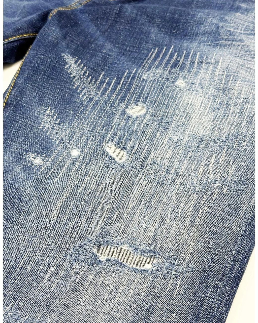 DSquared² Blue Stitching Detail Cool Guy Jeans for men