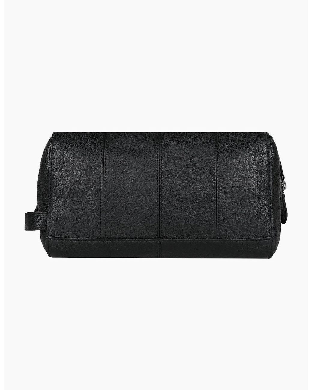 Lakeland Leather Black Explorer Wash Bag