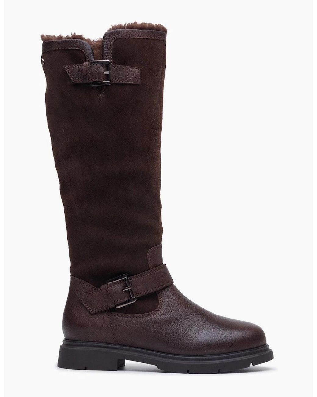 Hush Puppies Brown Cressida Long Boot Tall Boots