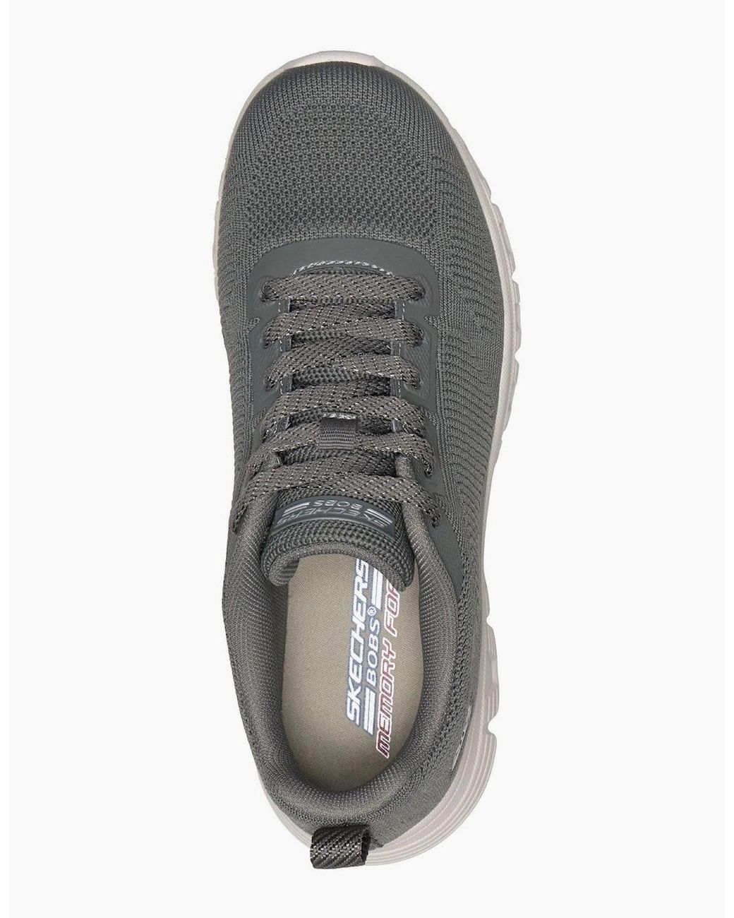 Skechers Black Bobs B Lite Textile Trainers