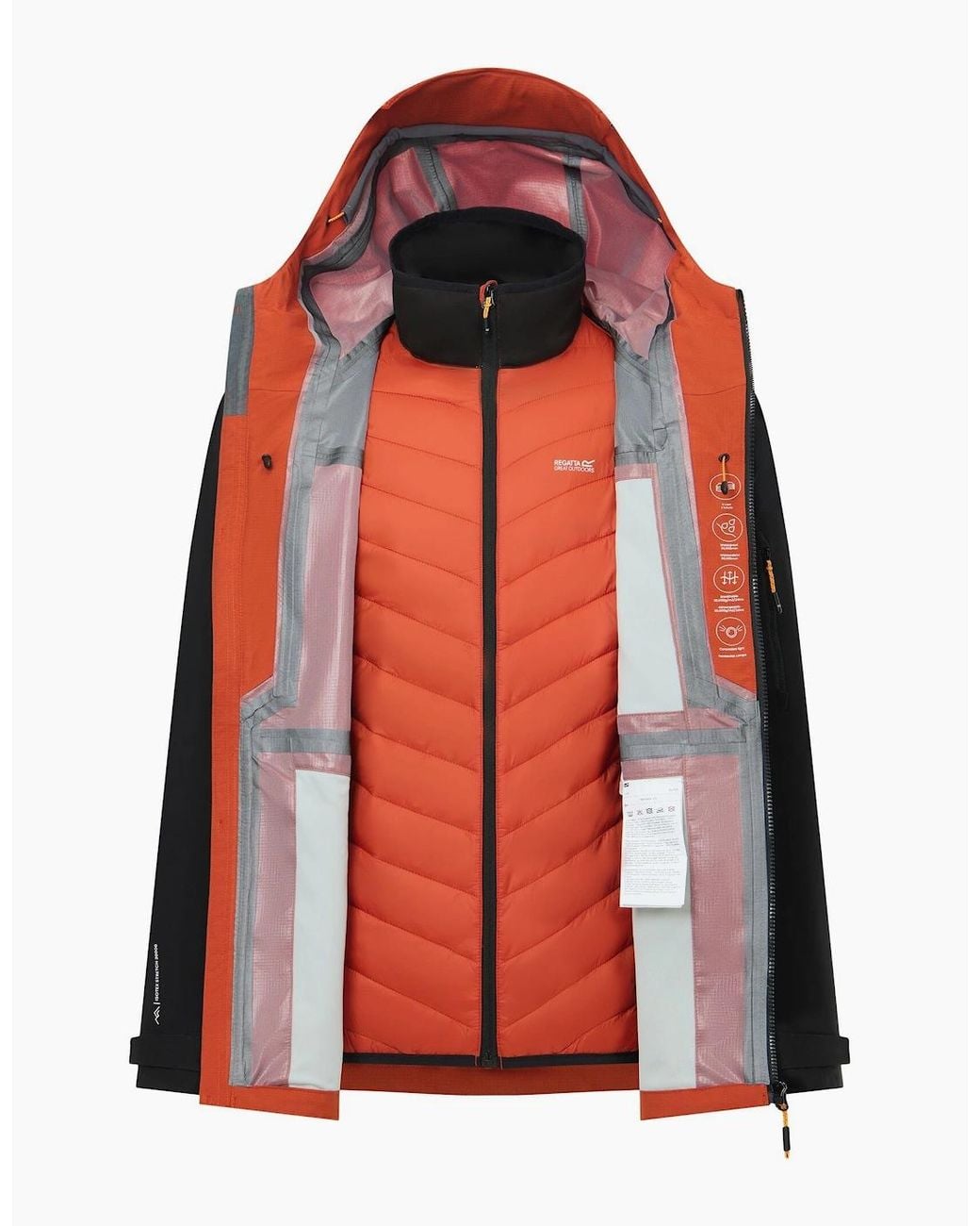 Regatta Orange Sacramento 3 for men