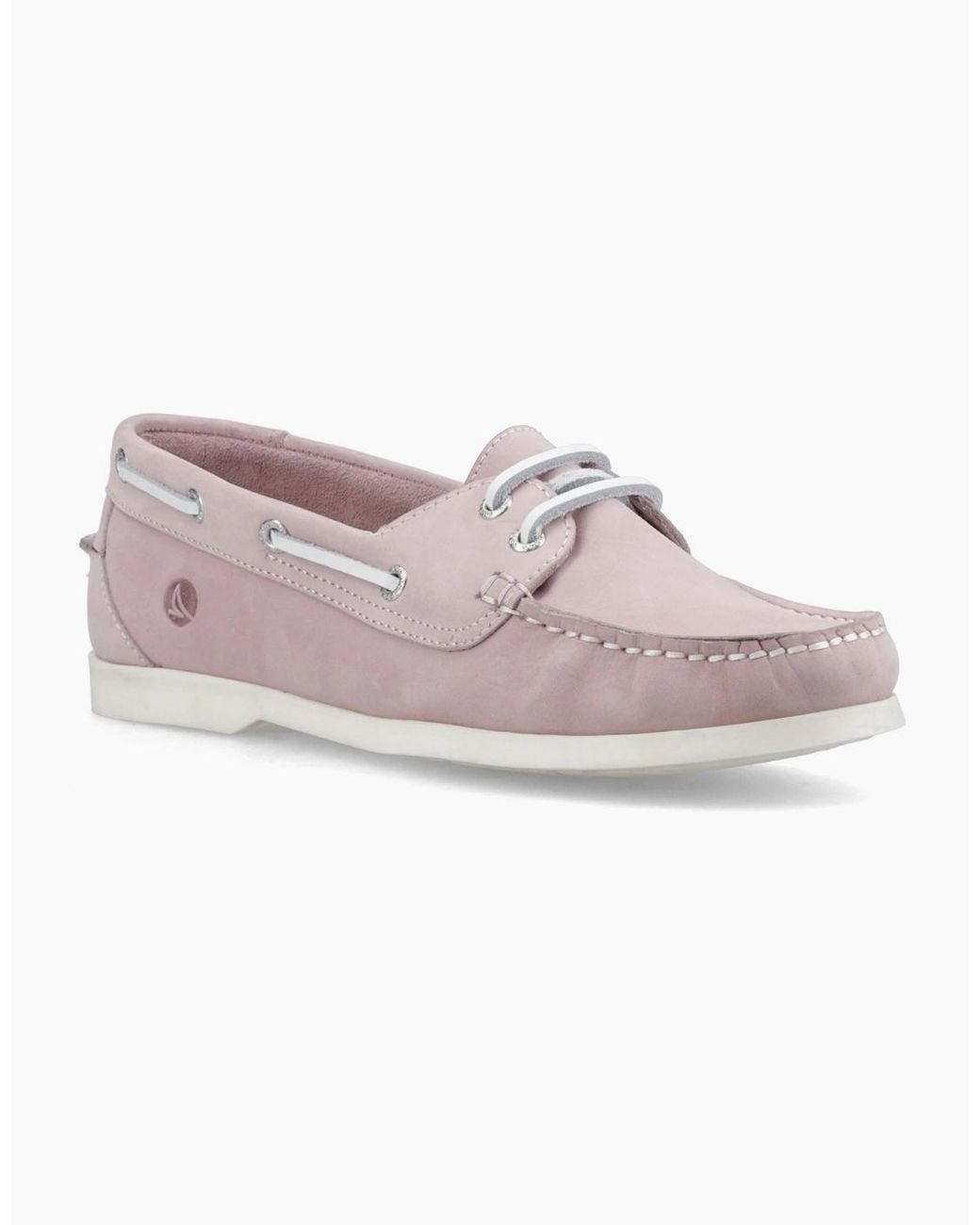 Sperry Top-Sider Pink Sperry Balboa 2 Eye Boat Nubuck Boat Shoes