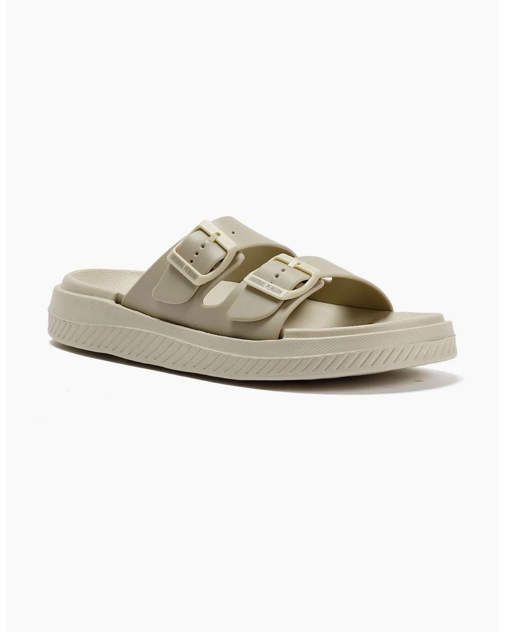Original Penguin Green Penguin Playa Stone Sandals for men