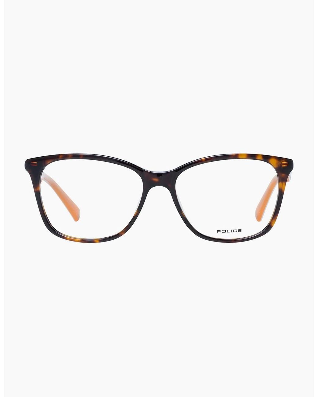 Police Brown Optical Frame Vpl502N 0722 52