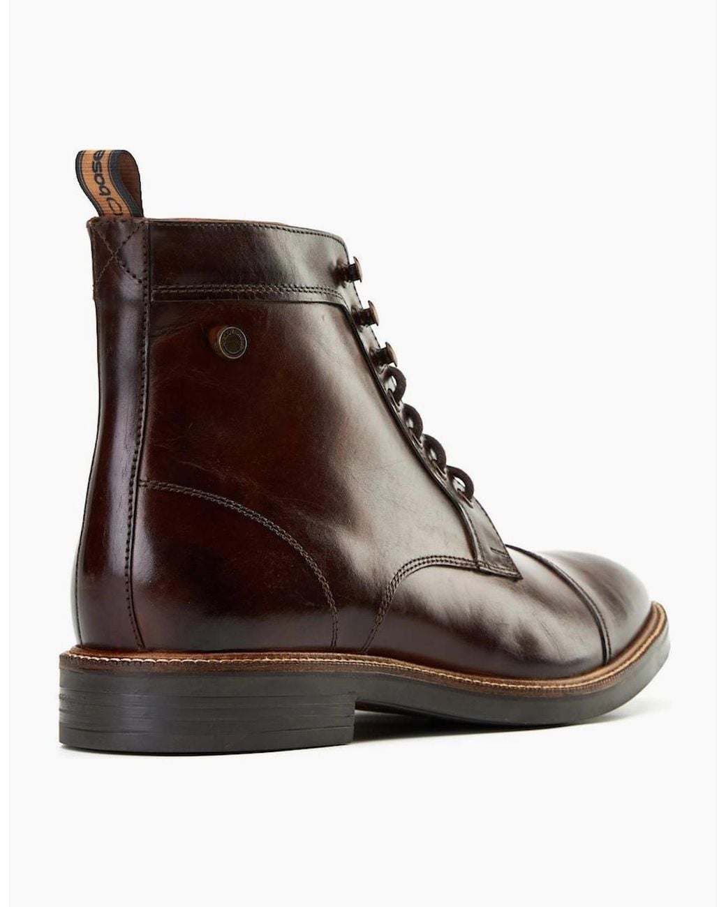 Base London Brown Plymouth Boots for men