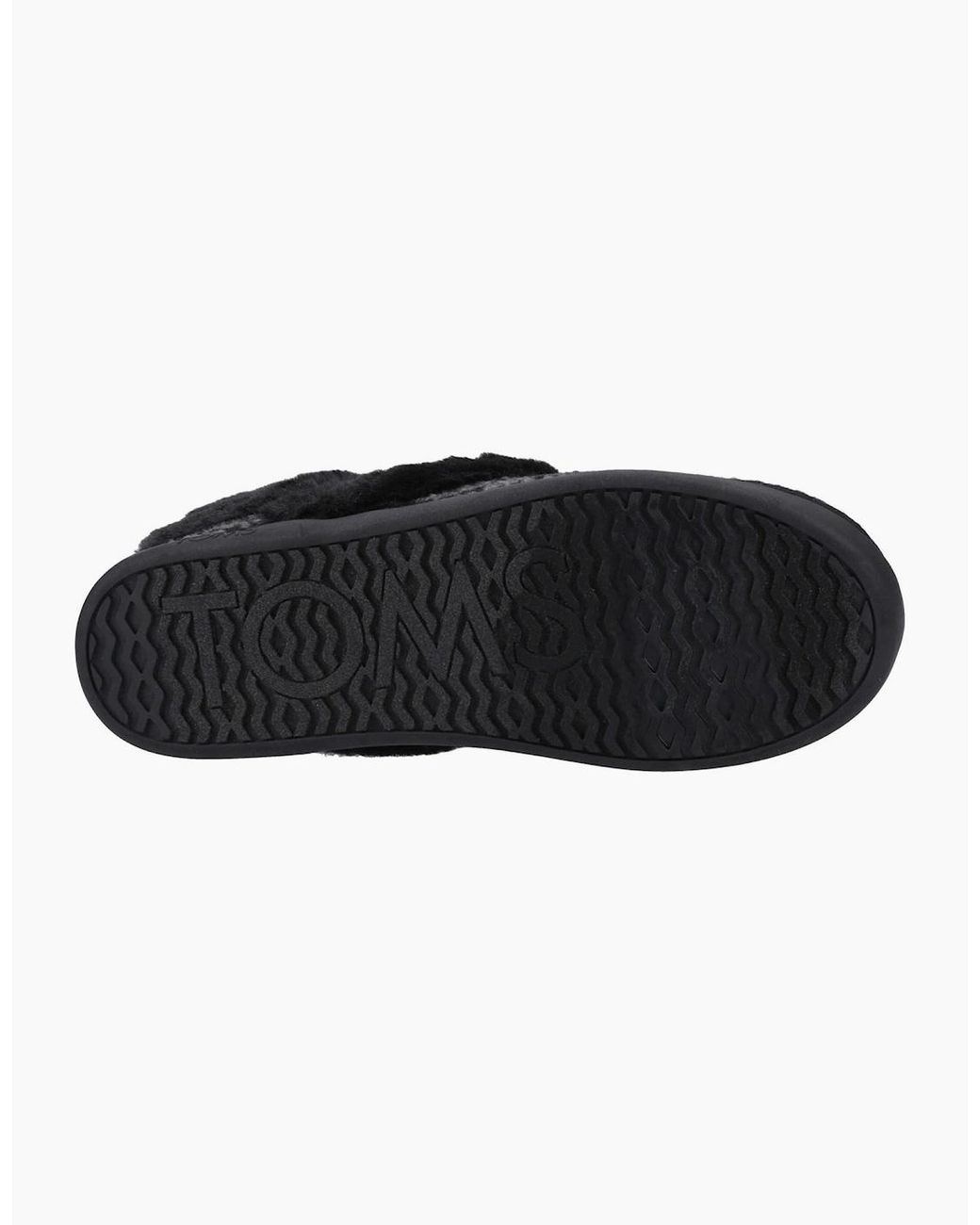 TOMS Black Oslo Slippers