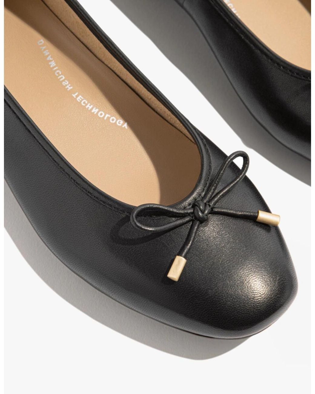 Fitflop Black Delicato Bow Ballet Flats