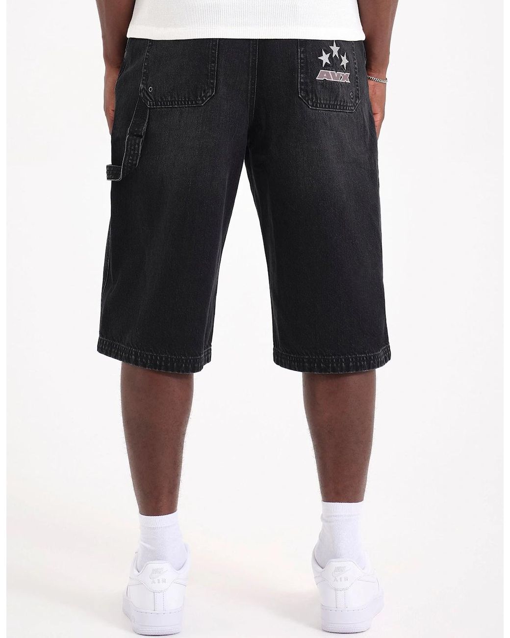 AVX Black Dam Denim Short for men