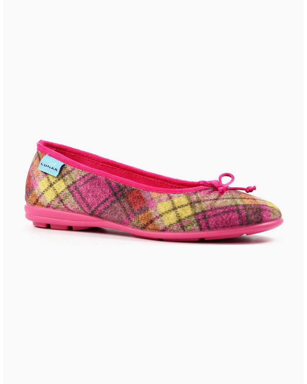 Lunar Pink Brie Slippers